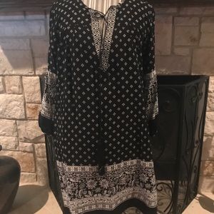 Black and White Dress